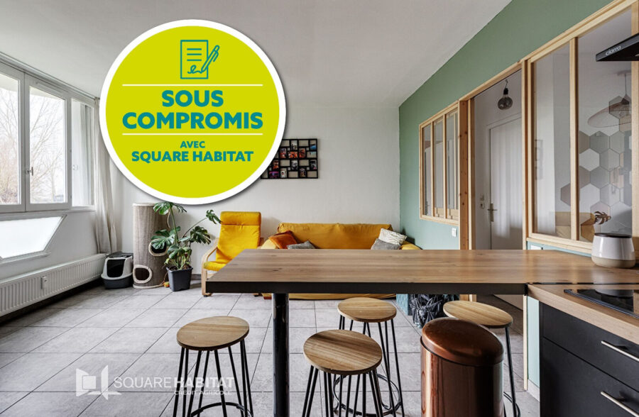 Appartement Villeneuve D Ascq 2 pièce(s)  Sous compromis 