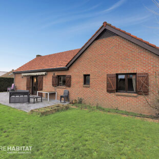 Maison individuelle de plain pied, 3 chambres, jardin et grand sous sol