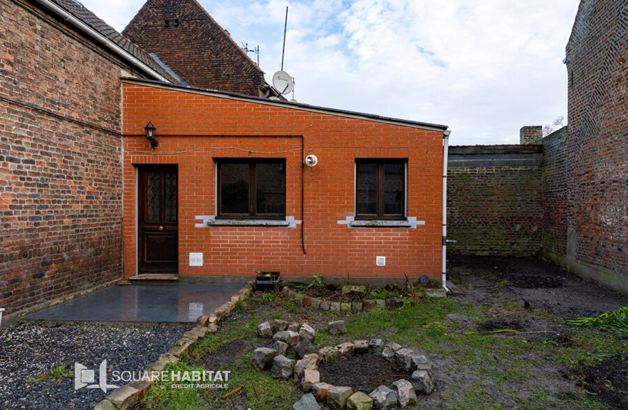 Maison individuelle 3 chambres jardin
