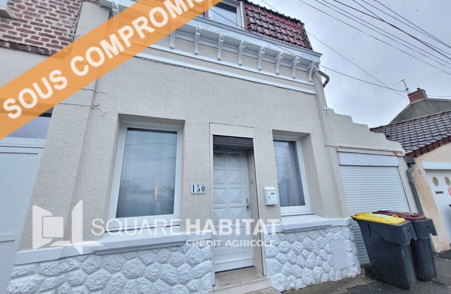 Maison semi individuelle rénovée 3 Chambres  Sous compromis 
