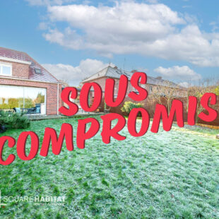 MAISON SEMI INVIDUELLE DE 110 M²  Sous compromis 