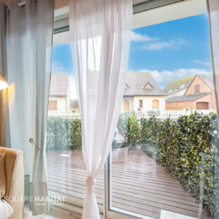 Appartement T2 + Cabine, Terrasse et Jardin  à 500m de la Plage de Merlimont.
