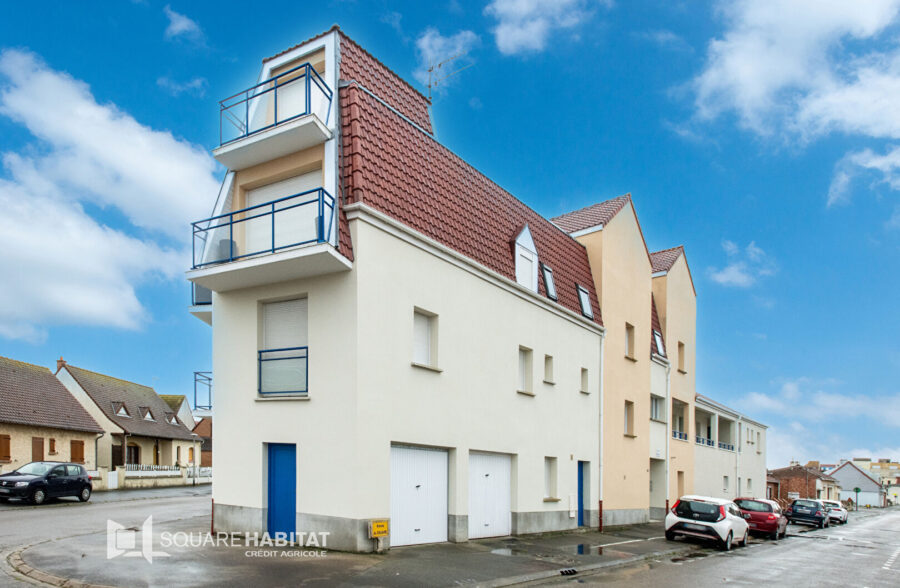 Appartement T2 + Cabine, Terrasse et Jardin  à 500m de la Plage de Merlimont.