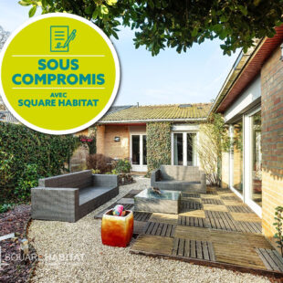 Maison plain pied 5 pièces 130 m2 jardin+garage  Sous compromis 