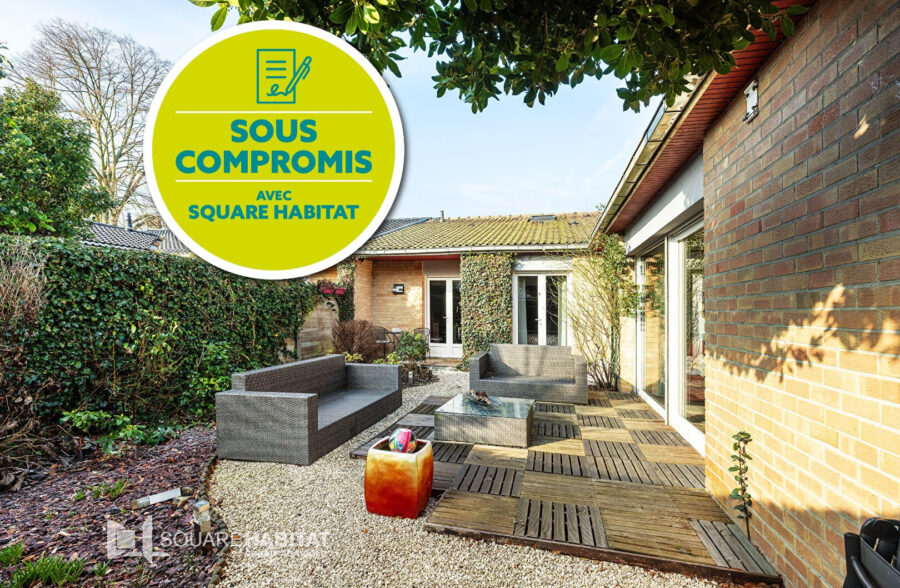 Maison plain pied 5 pièces 130 m2 jardin+garage  Sous compromis 