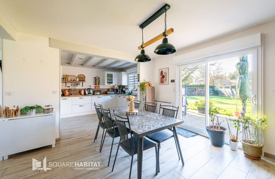Pavillon plain-pied, individuel, 3 Chambres, jardin, garage