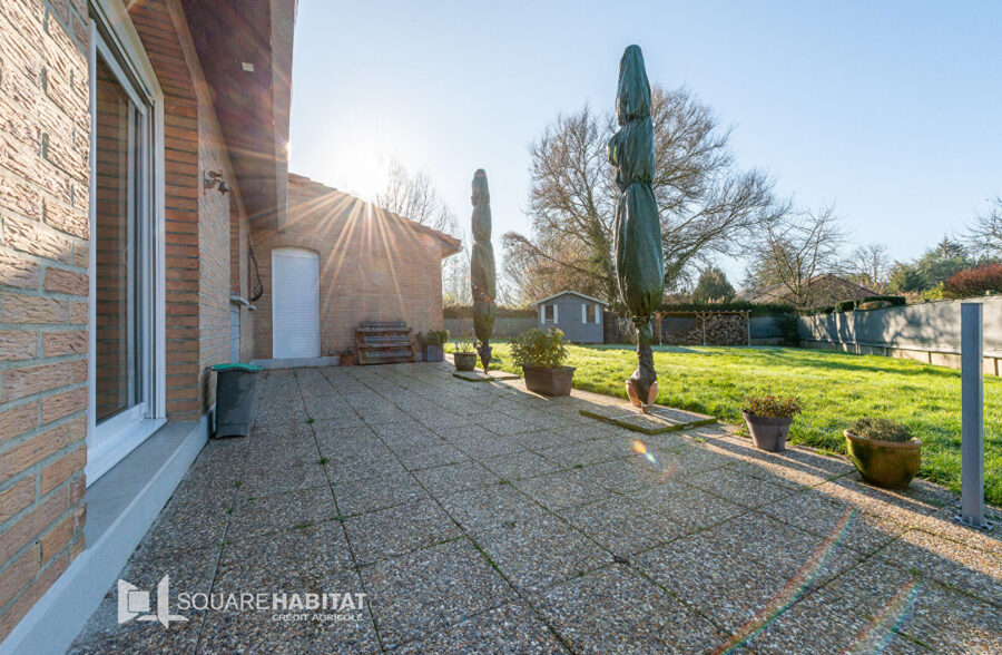 Pavillon plain-pied, individuel, 3 Chambres, jardin, garage