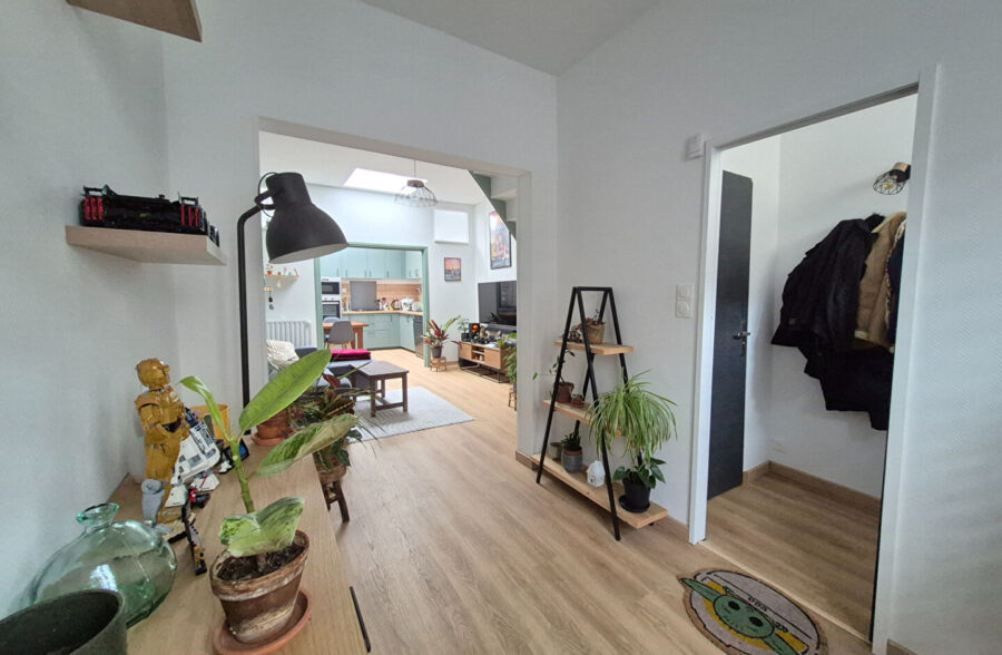 LILLE MOULINS – RUE DE LYON : CHARMANTE MAISON DE 64 m²