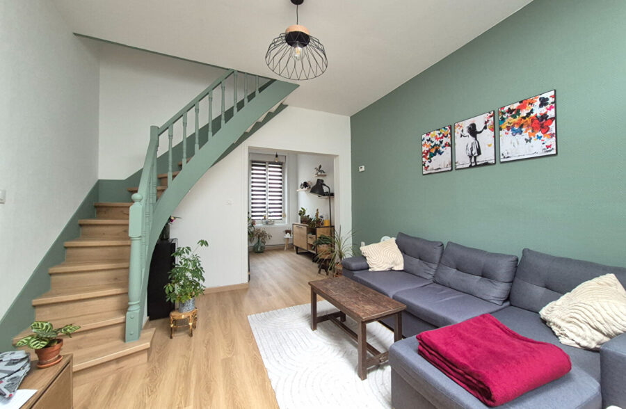 LILLE MOULINS – RUE DE LYON : CHARMANTE MAISON DE 64 m²