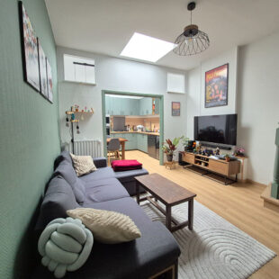 LILLE MOULINS – RUE DE LYON : CHARMANTE MAISON DE 64 m²