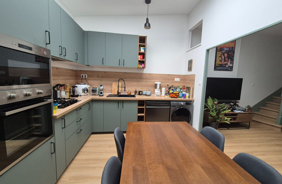 LILLE MOULINS – RUE DE LYON : CHARMANTE MAISON DE 64 m²