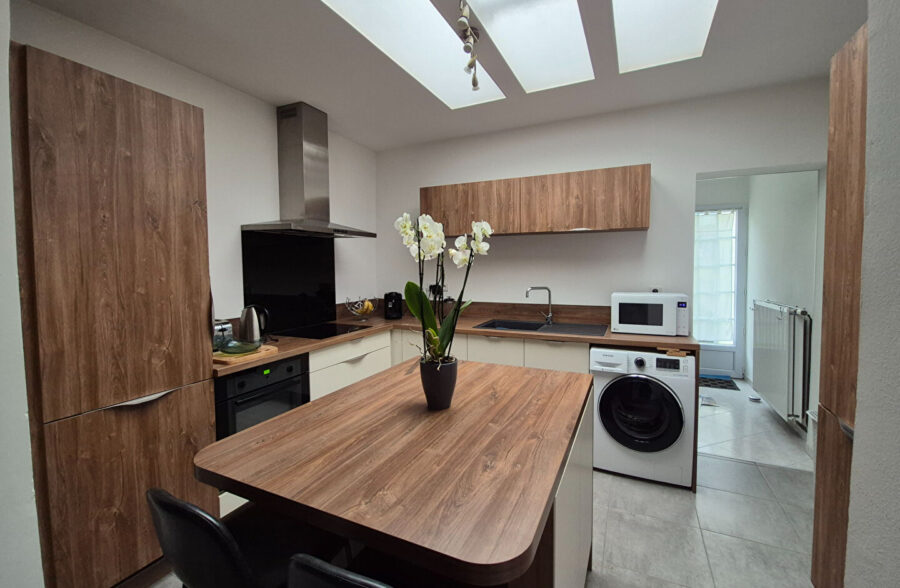 Maison de 92 m² 3 chambre + bureau et jardin de ville