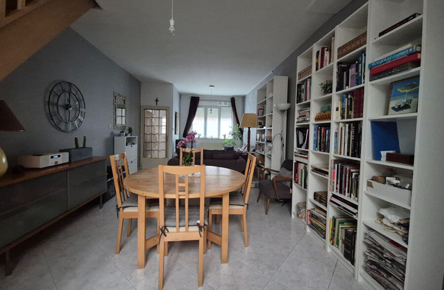 Maison de 92 m² 3 chambre + bureau et jardin de ville