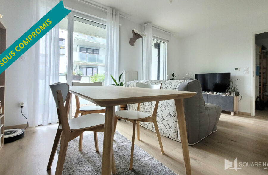 LILLE SAINT-MAURICE PELLEVOISIN – APPARTEMENT T2 48m² AVEC PARKING ET BALCON – VENDU LOUE  Sous compromis 