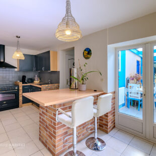 Maison de ville sans travaux avec jardin et véranda