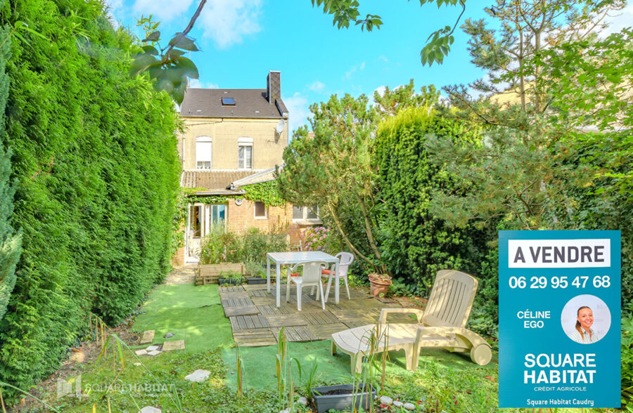 Maison de ville sans travaux avec jardin et véranda
