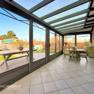 Pavillon individuel sur sous-sol, 4 chambres et jardin.