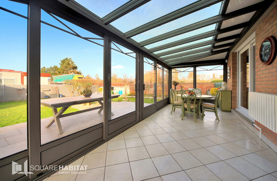 Pavillon individuel sur sous-sol, 4 chambres et jardin.