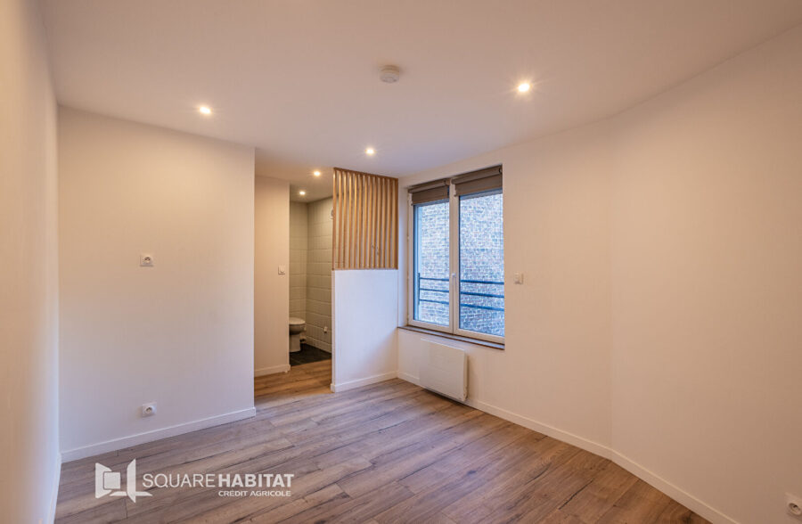 EXCLUSIVITE / LILLE MOULINS : TRIPLEX DE 47M² REFAIT A NEUF AVEC EXTERIEUR – IDEAL INVESTISSEMENT LOCATIF OU PREMIER ACHAT