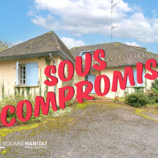 MAISON INDIVIDUEL DE 183 M²  EN SEMI PLAIN PIED  Sous compromis 