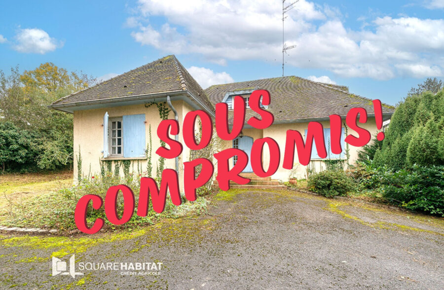 MAISON INDIVIDUEL DE 183 M²  EN SEMI PLAIN PIED  Sous compromis 