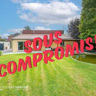 PLAIN  PIED INDIVIDUEL AVEC HANGAR ET GARAGE  Sous compromis 