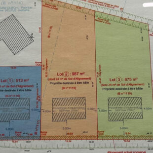 Terrain  875 m2