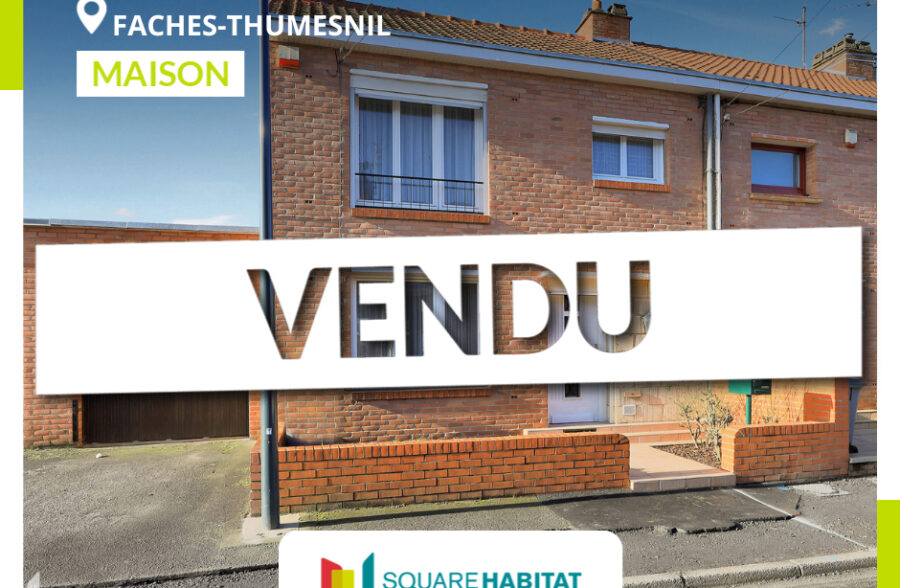 Maison 4 Chambres garage jardin  Sous compromis 