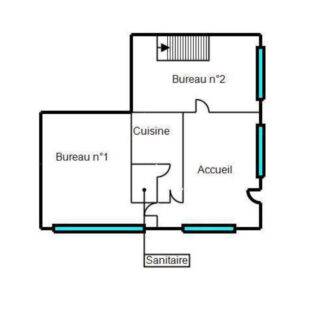 Local commercial 63 m²