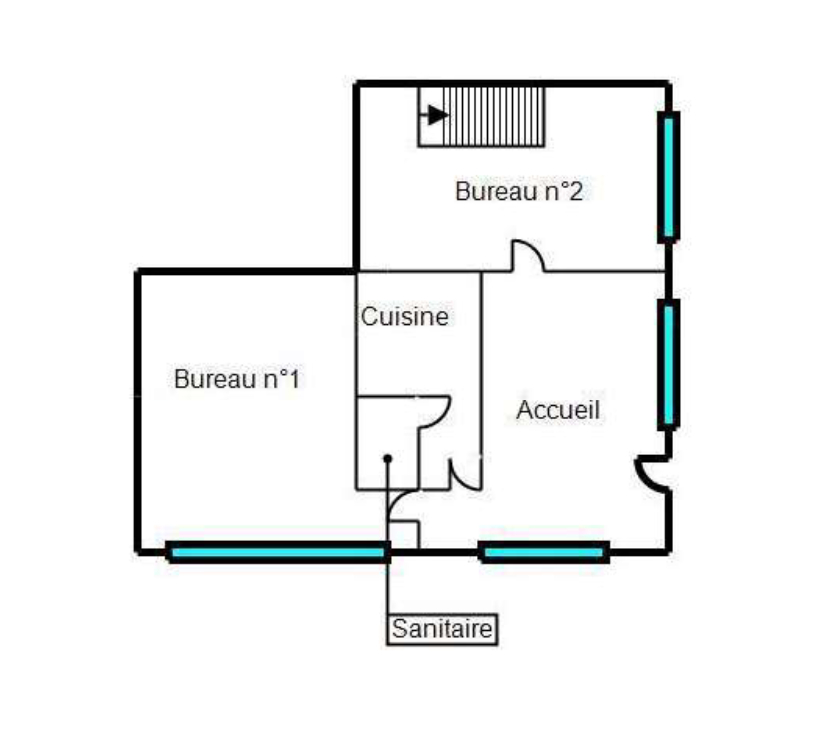Local commercial 63 m²