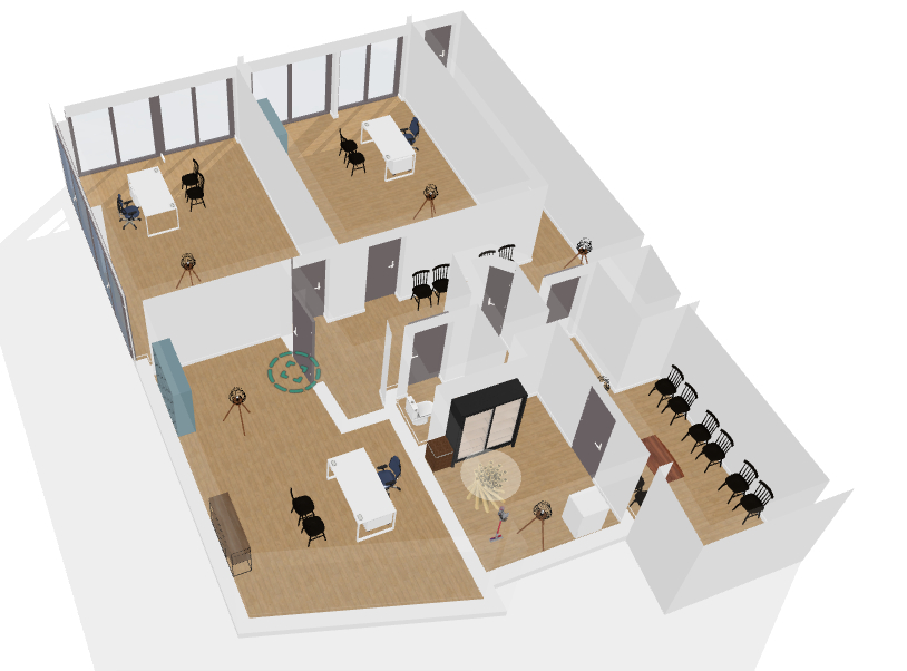 Local professionnel 130 m²
