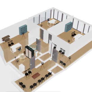 Local professionnel 130 m²