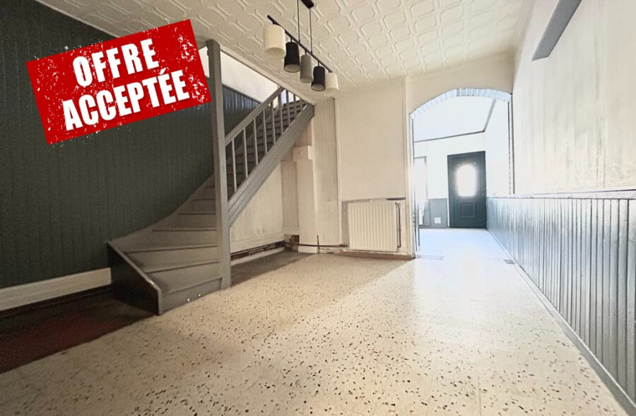 Maison Lillers 1 chambre 2 bureaux Jardin  Sous compromis 