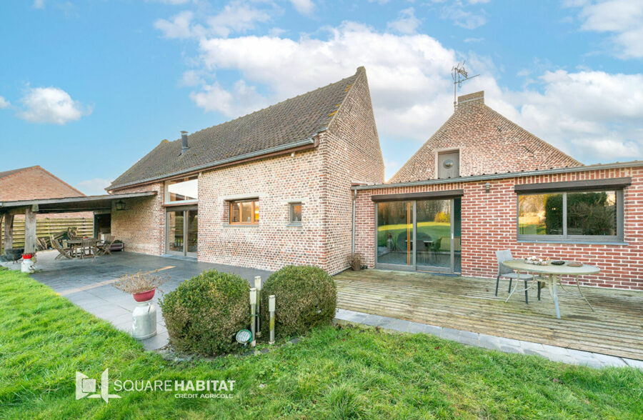 Fermette Sars et Rosieres en plain pied