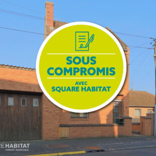 Maison NOYELLES-GODAULT 126 m² 3 chambres poss. 4, Jardin, Garage  Sous compromis 