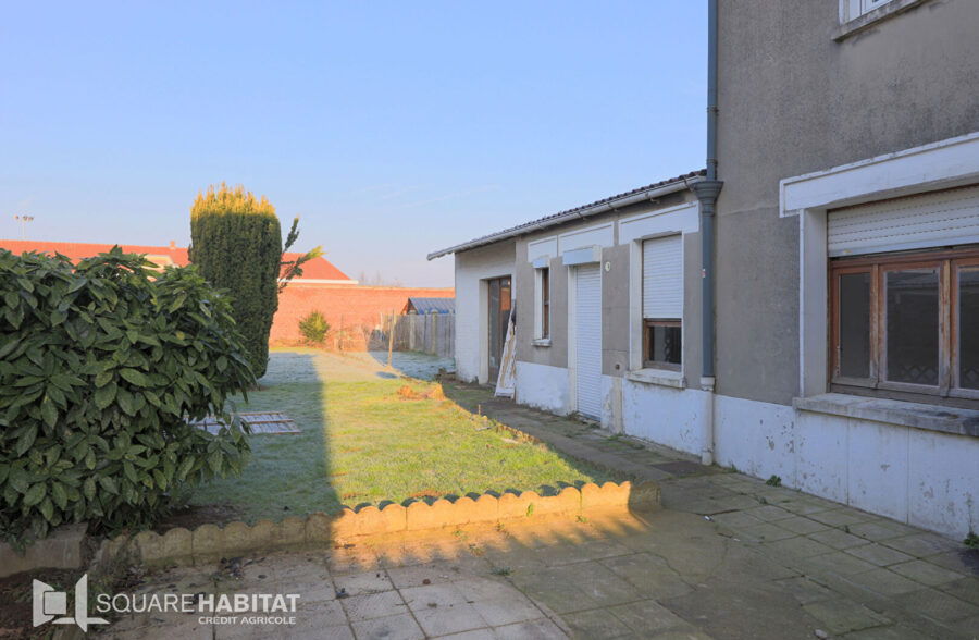Maison NOYELLES-GODAULT 126 m² 3 chambres poss. 4, Jardin, Garage  Sous compromis 