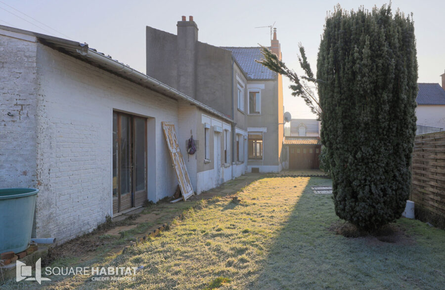 Maison NOYELLES-GODAULT 126 m² 3 chambres poss. 4, Jardin, Garage  Sous compromis 