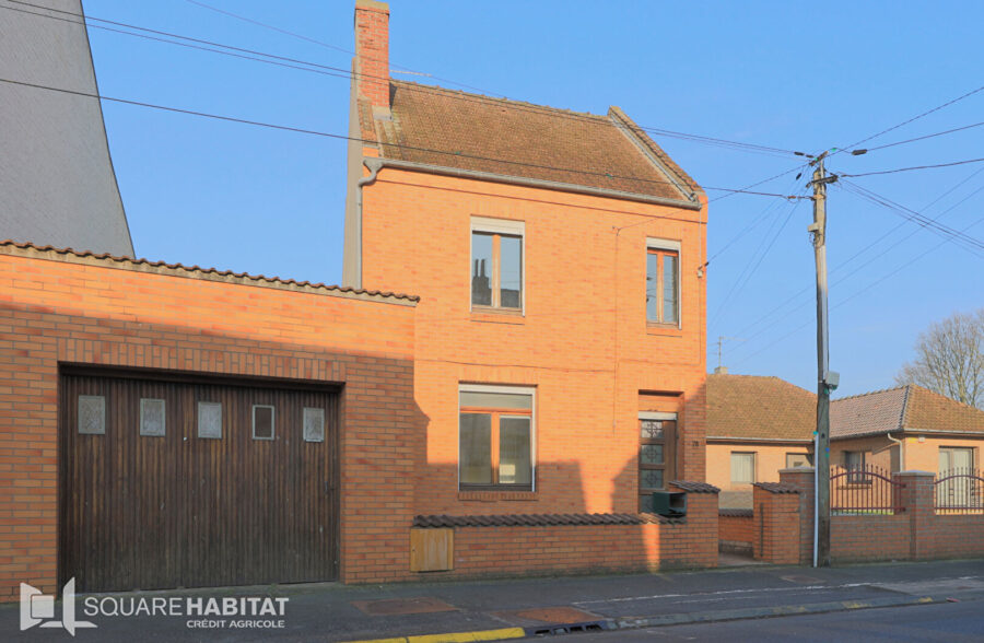 Maison NOYELLES-GODAULT 126 m² 3 chambres poss. 4, Jardin, Garage  Sous compromis 