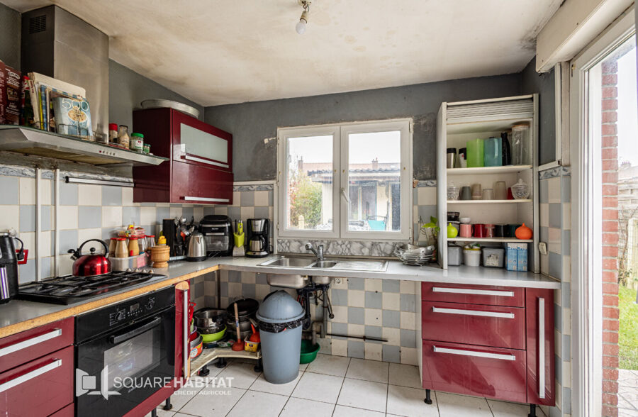 EXCLUSIVITE FACHES THUMESNIL : MAISON TYPE BATIR, 4 CHAMBRES, JARDIN, GARAGE ET CAVE.