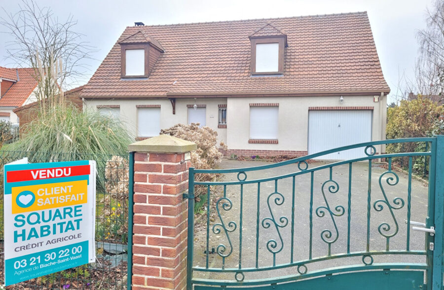 Maison 155m²  4 chambres + bureau  Sous compromis 