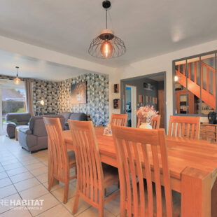 Maison 155m²  4 chambres + bureau  Sous compromis 