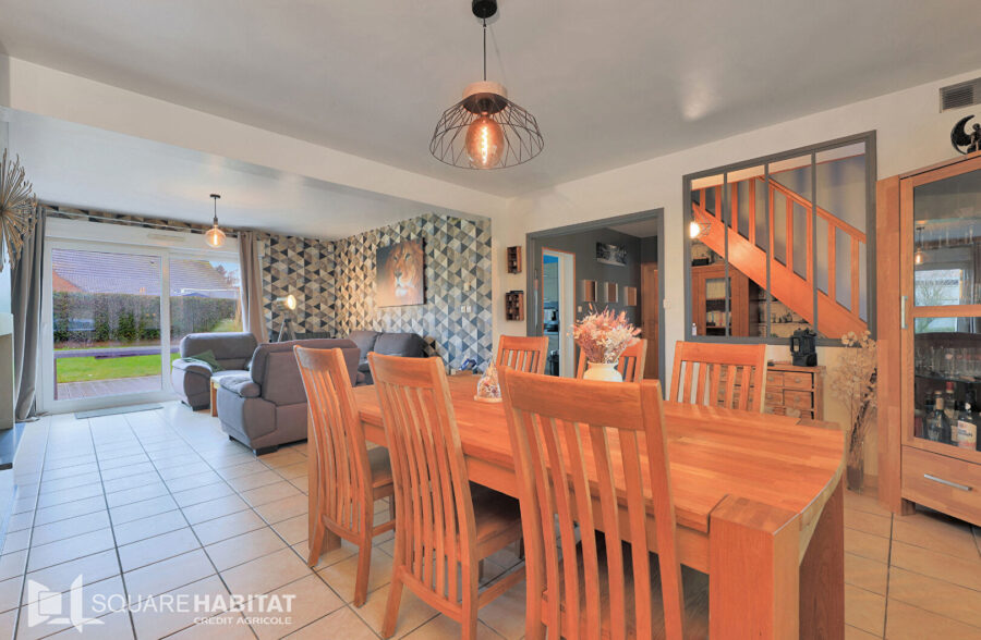 Maison 155m²  4 chambres + bureau  Sous compromis 