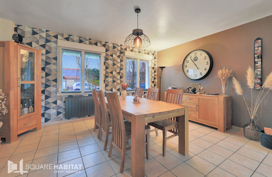 Maison 155m²  4 chambres + bureau  Sous compromis 