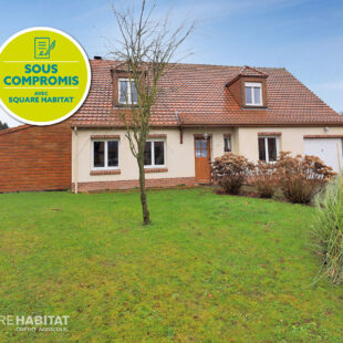 Maison 155m²  4 chambres + bureau  Sous compromis 