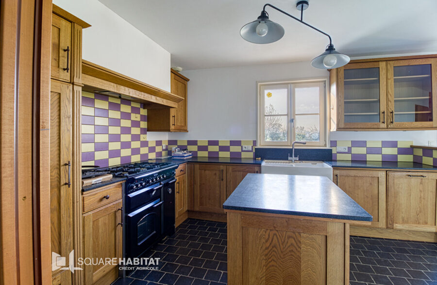 Maison d’exception, semi plain-pied de 195m2 à Eecke