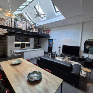 APPARTEMENT-LOFT Métro Lomme Bourg 115 m2 utiles – 2 chambres – terrasse – stationnement