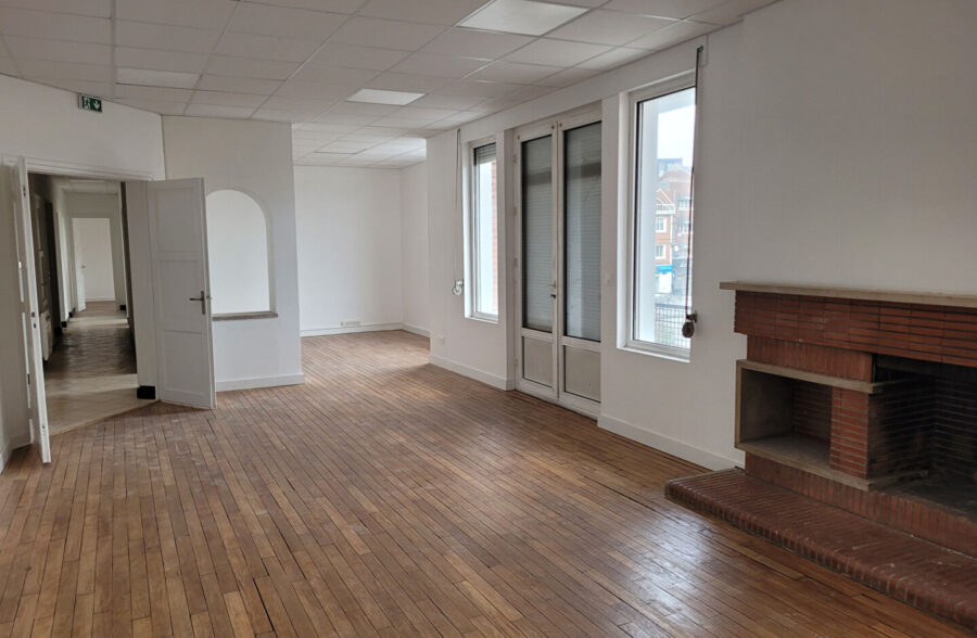 Plateau de bureaux 120m² LENS centre