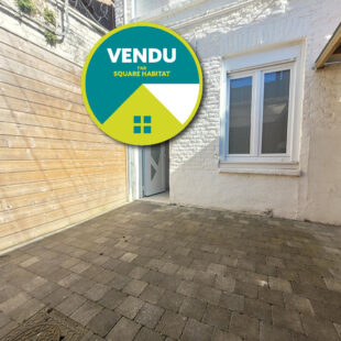 LILLE WAZEMMES/GAMBETTA : Maison entièrement rénovée avec extérieur  Sous compromis 