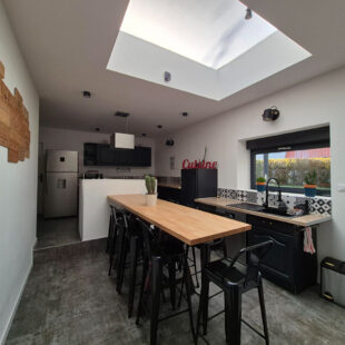 Maison semi-individuelle 3 chambres + parking + jardin + garage