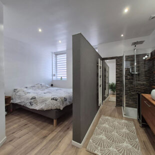 Maison semi-individuelle 3 chambres + parking + jardin + garage